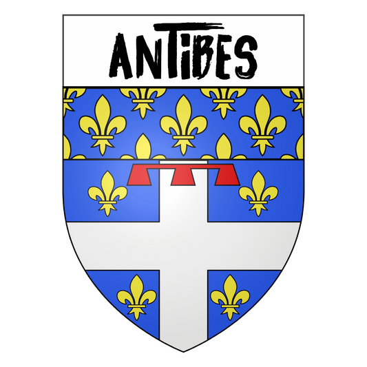 Antibes Coat of Arms sticker - 3 sizes