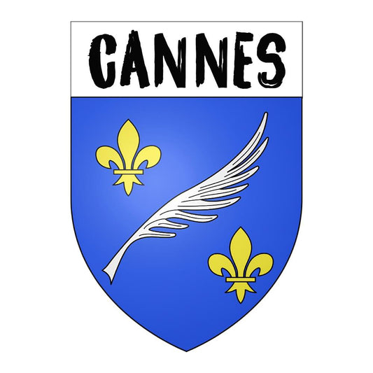 Cannes Coat of Arms sticker - 3 sizes